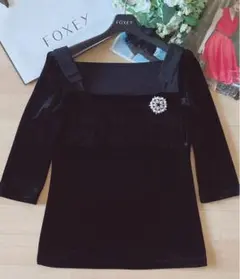 FOXEY 肩リボンペロアトップス 38 Rene フォクシー