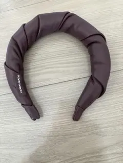 フミエタナカ　ブラウン ツイストカチューシャ