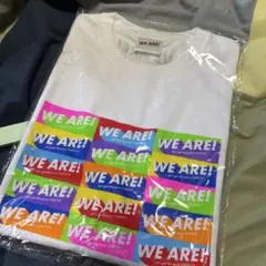 【新品・未開封】ウィア魂 WE ARE! オフィシャルグッズ　Tシャツ【白】