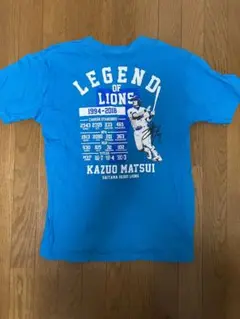 送料無料★松井稼頭央★Tシャツ★F★西武ライオンズ★メジャーリーグ★プロ野球★ 西武ライオンズ 松井稼頭央 クラシックユニフォーム Lサイズ