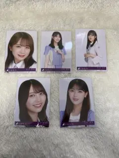 乃木坂46 生写真 まとめ売り 柴田柚菜 弓木奈於 岩本蓮加他 計5枚