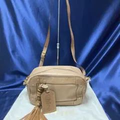 Chloe クロエ ショルダーバッグ レザー ベージュ