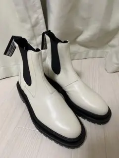 dairiku サイドゴアブーツ 水色 26cm DAIRIKU ダイリク サイドゴア レザー ブーツ ブルー 26 水色