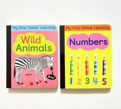 新品 Wild Animals / Numbers 英語絵本 洋書 英語教材