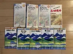 北アルプス・山岳地図ガイドセット