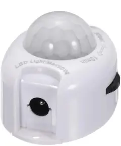 PIRモーション起動センサースイッチ DC 5V-24V ホワイト