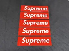 Supreme ロゴステッカー 5枚セット