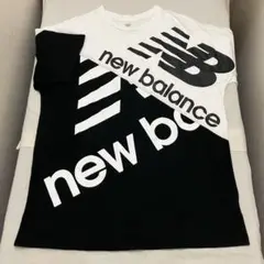 美品 ニューバランス　半袖　Tシャツ NB Athletics シャツ　白　黒