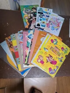 アニメキャラクタークリアファイルセット
