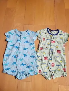 最終値下げ☆ベビーロンパース2枚セット