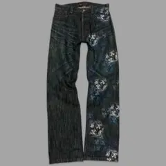 Rare 00s Japanese label Dragon Print Pts