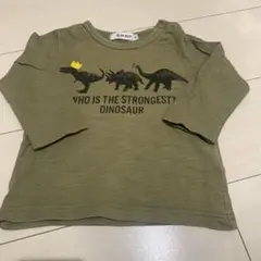 SLAPSLIP 恐竜柄Tシャツ　80