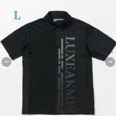 新品【LUXEAKMPLUS】リュクスエイケイエムプラス　ゴルフ　半袖ポロシャツ