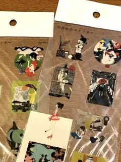 53 中村佑介 ステッカー 2種セット 希少品