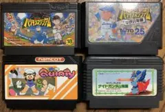【送料無料】任天堂 ファミコンソフト 4点セット