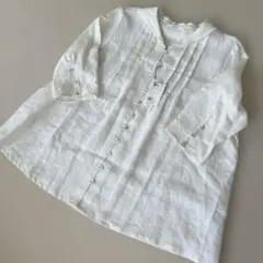 NÎMES リネン リネンブラウス　★新品未使用★