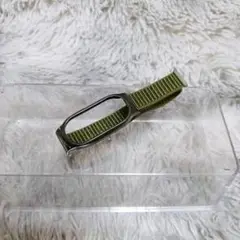 Apple Watch専用❤オリーブグリーンバンド ナイロン素材 サイズ調整可✨