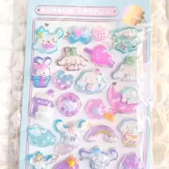 シナモロール シール ボンボンドロップシール 立体シール
