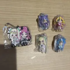 キミとアイドルプリキュア スイング2 4種　カプセルラバーマスコット