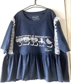 古着　リメイクTシャツ