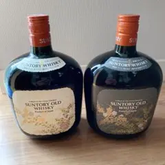 SUNTRY WHISKY サントリーウィスキー 寿マーク 2本セット☆