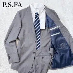 美品　P.S.FA スーツ　セットアップ　本切羽　背抜き　イタリア生地　A6
