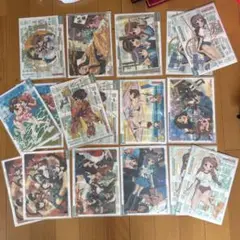 涼宮ハルヒの憂鬱　ジャンボカードダス　クリアプレートVol.2自販機版　17枚