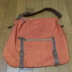 SAC オレンジ ショルダーバッグ