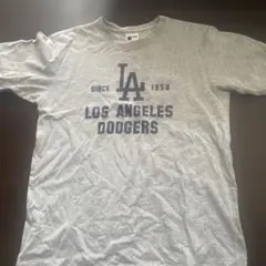 Los Angeles Dodgers Tシャツ グレー　ユニクロ