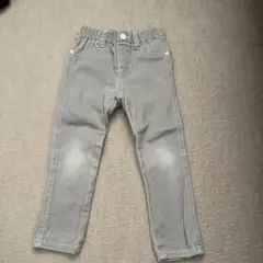 デニムパンツ グレー 100cm