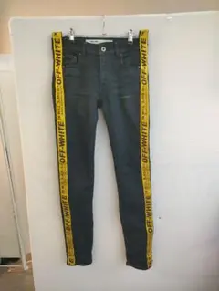 OFF-WHITE スキニーデニム ブラック