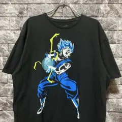 希少 ドラゴンボール超 Tシャツ L ベジット ゴクウ ベジータ 黒