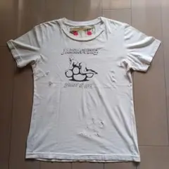【美品】　parbelle　Tシャツ　ダメージ加工