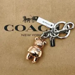 【新品】COACH コーチ ★ 3D ベア バッグ チャーム