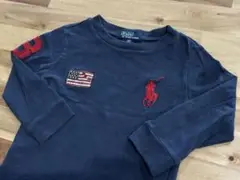 Polo Ralph Lauren ネイビー長袖Tシャツ