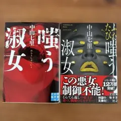嗤う淑女 ふたたび嗤う淑女 中山七里 2冊セット