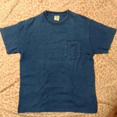 JEMORGAN デニムブルー Tシャツ Mサイズ　少し厚手の生地