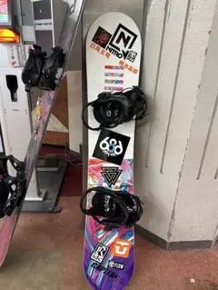 ROME レディース スノーボード ビンディング ケース セット 134cm