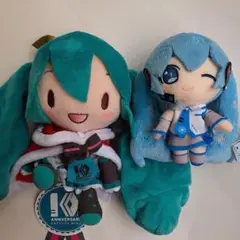 初音ミク、ぬいぐるみ2点セット