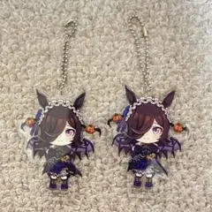 ウマ娘 ライスシャワー ハロウィン アクリルキーホルダー2個セット