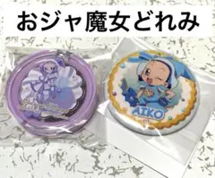 おジャ魔女どれみ 缶バッジ 妹尾あいこ　瀬川おんぷ2色アイシャドウ【未使用品】