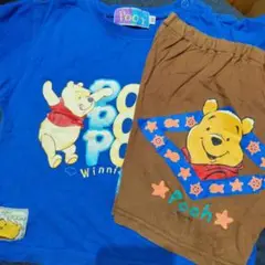 ウィニー・ザ・プー Tシャツとショートパンツセット 95サイズ