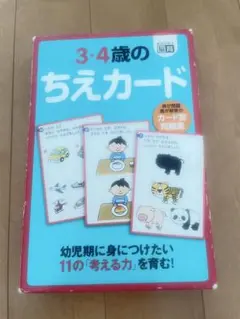 3・4歳のちえカード ([バラエティ] 絶対のばす脳育)