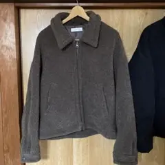 OVERSIZED BOA BLOUSON
