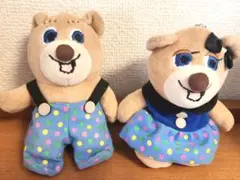 LOVERARY BY FEILER テディ ぬいぐるみキーホルダー LOVERARY BY FEILER テディ ぬいぐるみキーホルダー