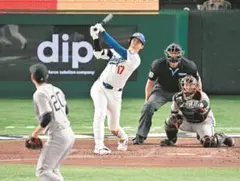 MLB　ドジャースvs巨人　東京シリーズ1号★2L判