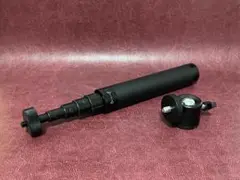 【限定1　アウトレット価格】　回転ロック式延長ポール　自撮り棒　【おまけ雲台付】