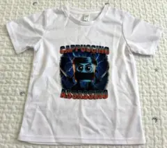 イタリアンブレインロット　カプチーノアサシーノ　半袖Tシャツ 130センチ　白