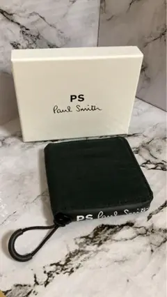 Paul Smith ブラック 二つ折り財布