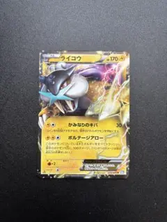 ポケモンカードゲーム ライコウEX R 025/069 BW4